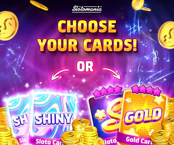 how to get slotomania gold cards